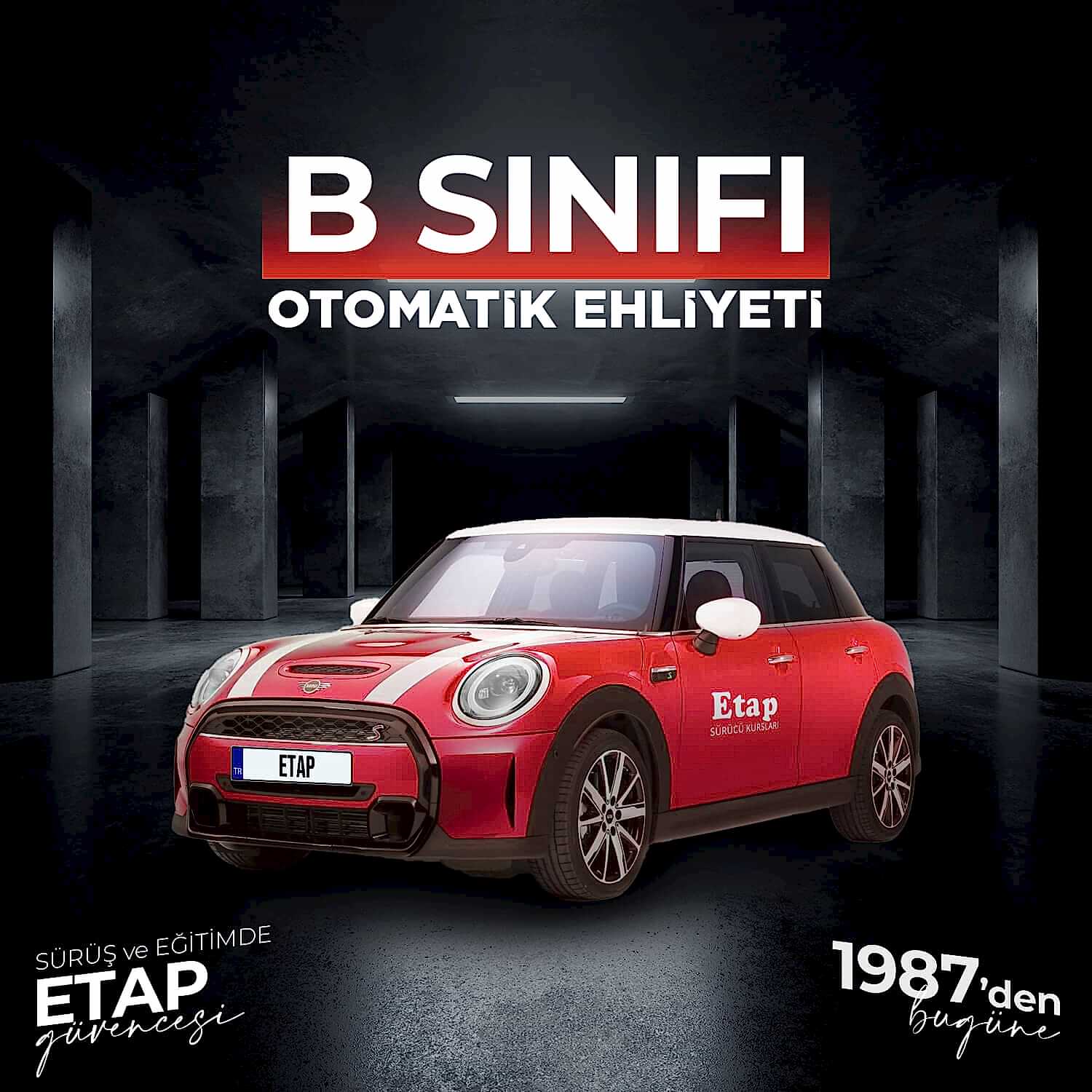 B Sınıfı Otomatik Ehliyet