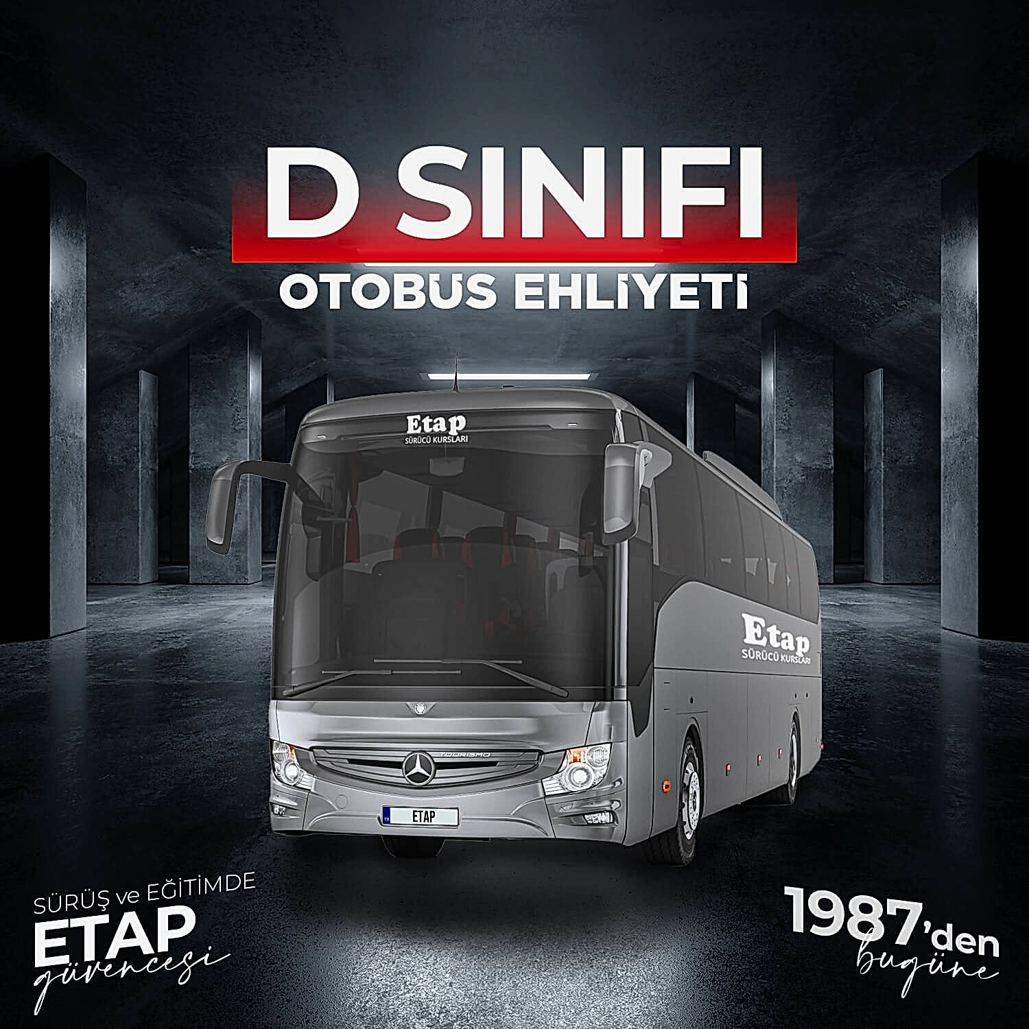 D Sınıfı Otobüs Ehliyeti