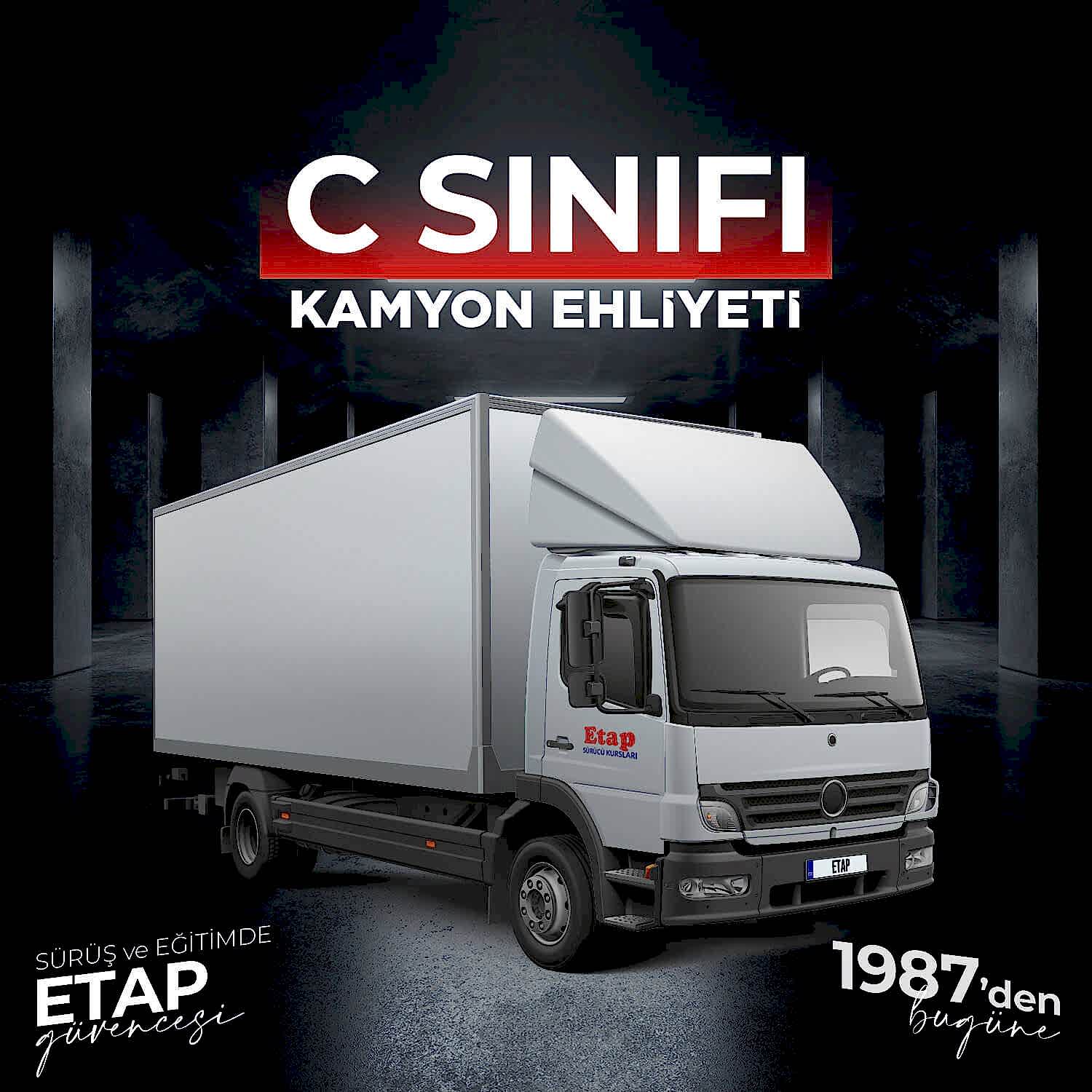 C Sınıfı Kamyon Ehliyeti