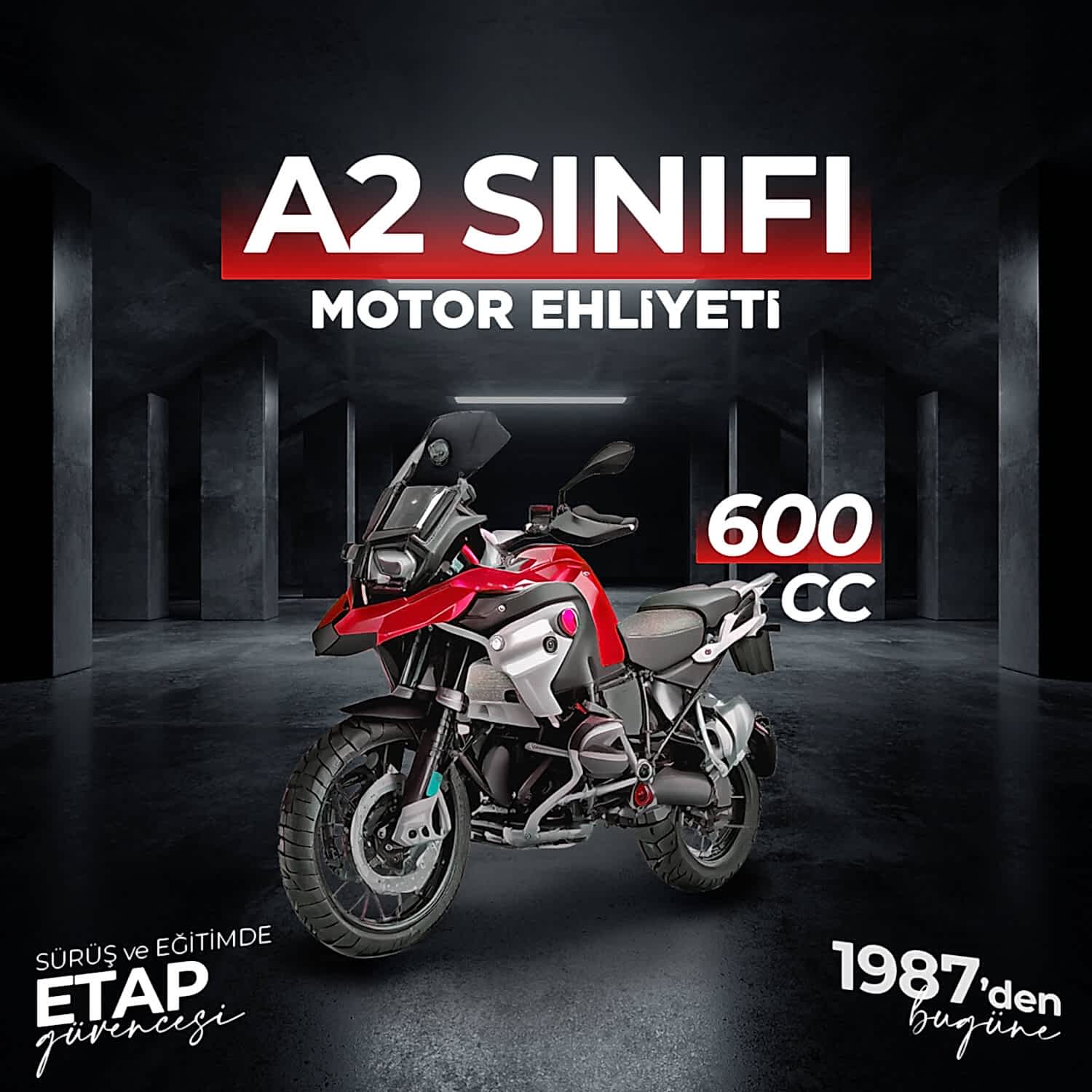 A2 Sınıfı Motor Ehliyeti